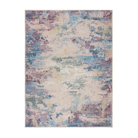 Wasbaar vloerkleed - Reido Abstract Multicolor - sfeer