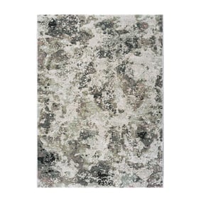 Modern vloerkleed - Ace Olijfgroen 6444 - sfeer