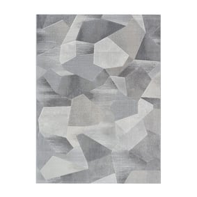 Abstract vloerkleed - Axil  Grijs 6979 - sfeer