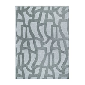 Modern vloerkleed - Thor Blauw 3131 - product