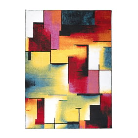 Modern vloerkleed - Enya Tiles Multicolor - product