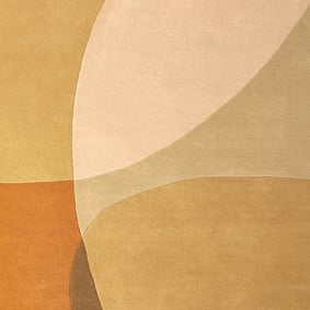 Wollen vloerkleed - Shades Goud/Geel 510 - sfeer