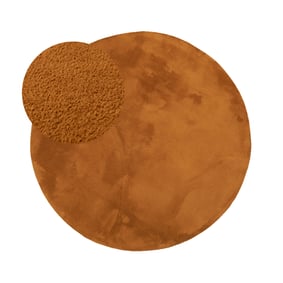Rond wasbaar vloerkleed - Vivid Terra - sfeer