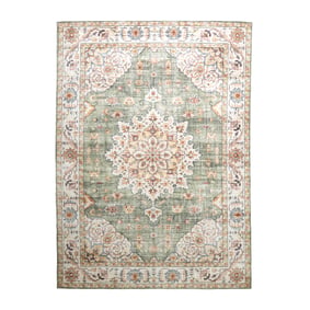 Vintage buitenkleed - Santo Medaillon Olijfgroen - sfeer