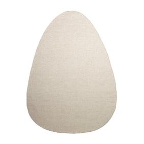 Organisch vloerkleed - Bliss Creme/Wit - sfeer