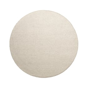 Rond wollen vloerkleed - Bliss Creme/Wit - sfeer