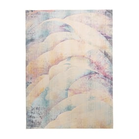 Bohemian vloerkleed - Joya Waves Multicolor - sfeer
