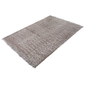 Vintage wollen kleed - Mathis Mauve - sfeer