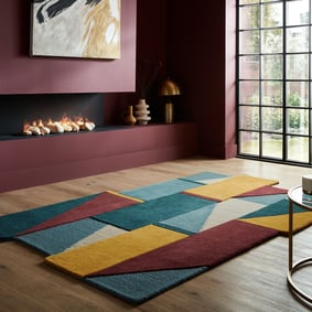 Grafisch vloerkleed - Savino multicolor