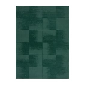 Handgetuft vloerkleed - Dido Groen - sfeer
