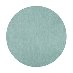 Rond buitenkleed - Costa Turquoise - sfeer
