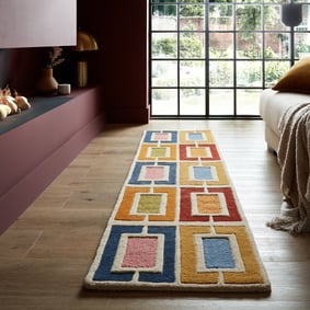 Retro loper - Ryano Blokken Multicolor