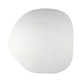 Organisch vloerkleed - Halo Stone Creme - sfeer