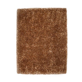 Shaggy vloerkleed op maat - New Paulo Goud 030 - sfeer