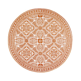 Rond buitenkleed - Summer Oriental Terra - sfeer