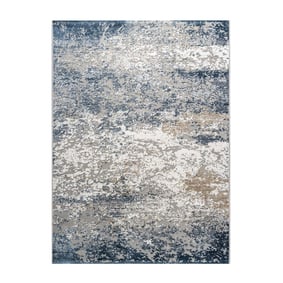 Modern vloerkleed - Carlton Blauw 7777 - sfeer