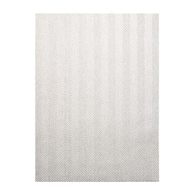 Duurzaam vloerkleed - Lorre Lines Creme/Grijs - sfeer