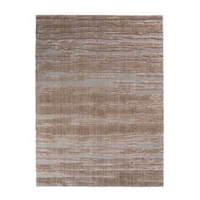 Modern vloerkleed - Lewis Bruin 7222 - sfeer