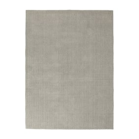 Handgeweven vloerkleed - Candice Grid Blauw/Groen - product