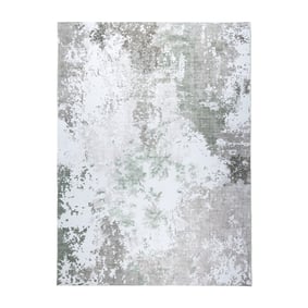 Modern vloerkleed - Sarge Groen - sfeer