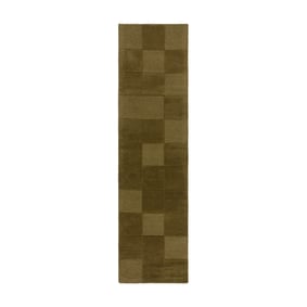 Luxe loper - Xeano checkerboard Groen - sfeer
