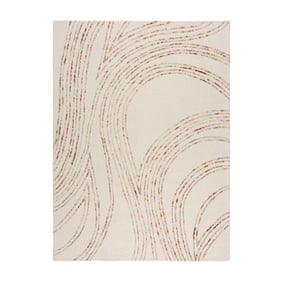 Abstract vloerkleed - Maceo Swirl Creme/Multi - sfeer