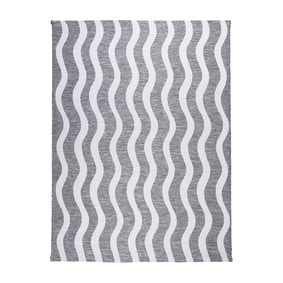 Buitenkleed - Summer Waves Grijs - sfeer