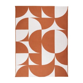 Buitenkleed - Summer Shapes Terra - sfeer