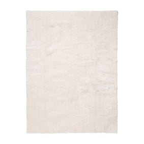 Wasbaar hoogpolig vloerkleed - Ziggy Creme - sfeer