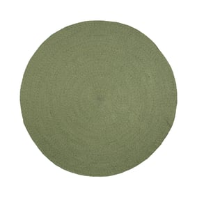 Rond binnen- & buitenkleed - Bali Groen - sfeer