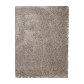 Luxe hoogpolig vloerkleed - Yves Taupe - sfeer