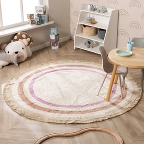 Rond wasbaar kinderkleed - Milo Roze
