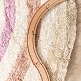 Rond wasbaar kinderkleed - Milo Roze - product