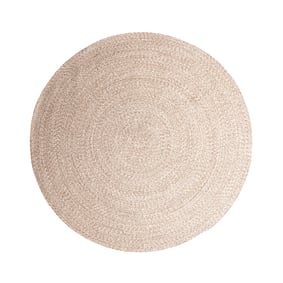 Rond binnen- & buitenkleed - Bali Beige - sfeer