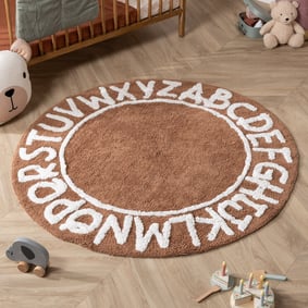 Rond vloerkleed kinderkamer - Bodhi Terra