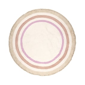 Rond wasbaar kinderkleed - Milo Roze - sfeer