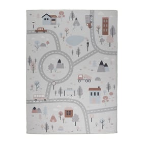 Speelkleed auto - Rocky Ride Wit - sfeer