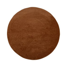 Rond laagpolig vloerkleed - Essenza Oranje - product
