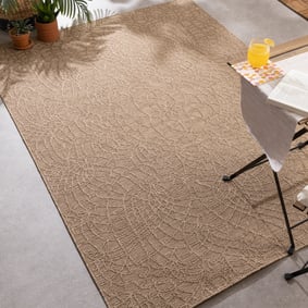 In- & Outdoorkleed - Dunes Mandala Bruin