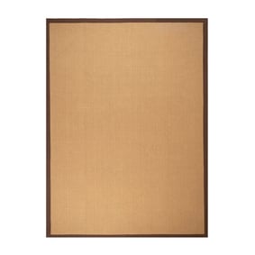 Sisal vloerkleed - Tulum Border Bruin 