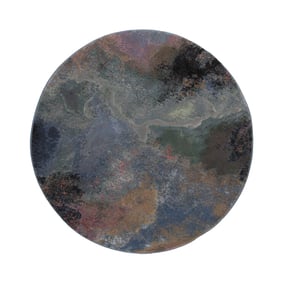 Rond vloerkleed industrieel - Raphael Multicolor - product
