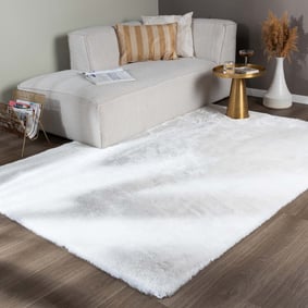 Fluffy vloerkleed - Shimmer Wit