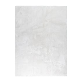 Fluffy vloerkleed - Shimmer Wit - product