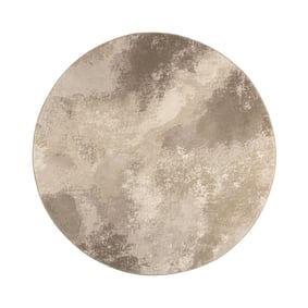 Rond vloerkleed industrieel - Raphael Beige/Taupe - product