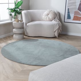 Rond wasbaar vloerkleed - Vivid Groen 