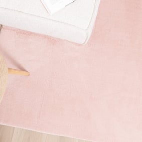 Wasbaar vloerkleed - Vivid Roze  - product