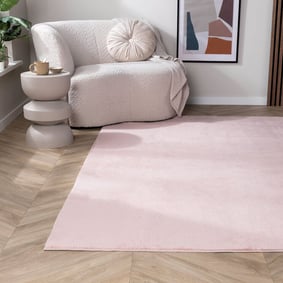 Wasbaar vloerkleed - Vivid Roze 
