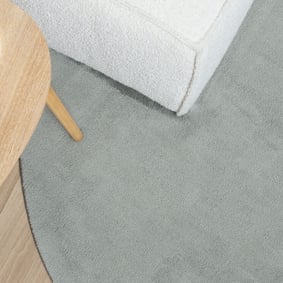 Rond wasbaar vloerkleed - Vivid Groen  - product