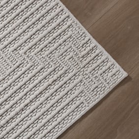 Loper vloerkleed -  Hidde 3D Lines Wit - product