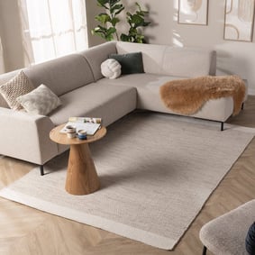 Wollen vloerkleed - Bliss Beige Gemeleerd